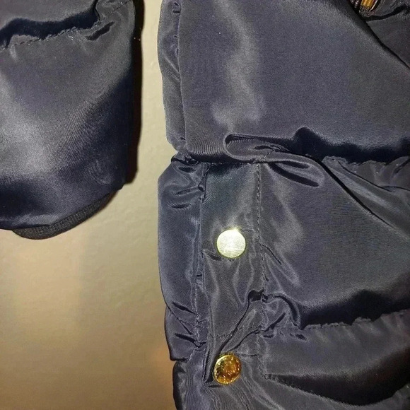 Tiffosi Evelyn Navy Puffer Jacket Size Large - Picture 4 of 11